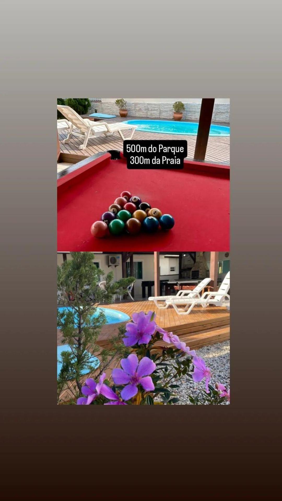 Casa De Praia Top! Beto Carrero, 500M Do Parque, Com Piscina E Sinuca, 1 Suite E 2 Quartos, 3Bwc, A 300M Da Praia, Churrasqueira E Estacionamento Privado Penha  Zewnętrze zdjęcie